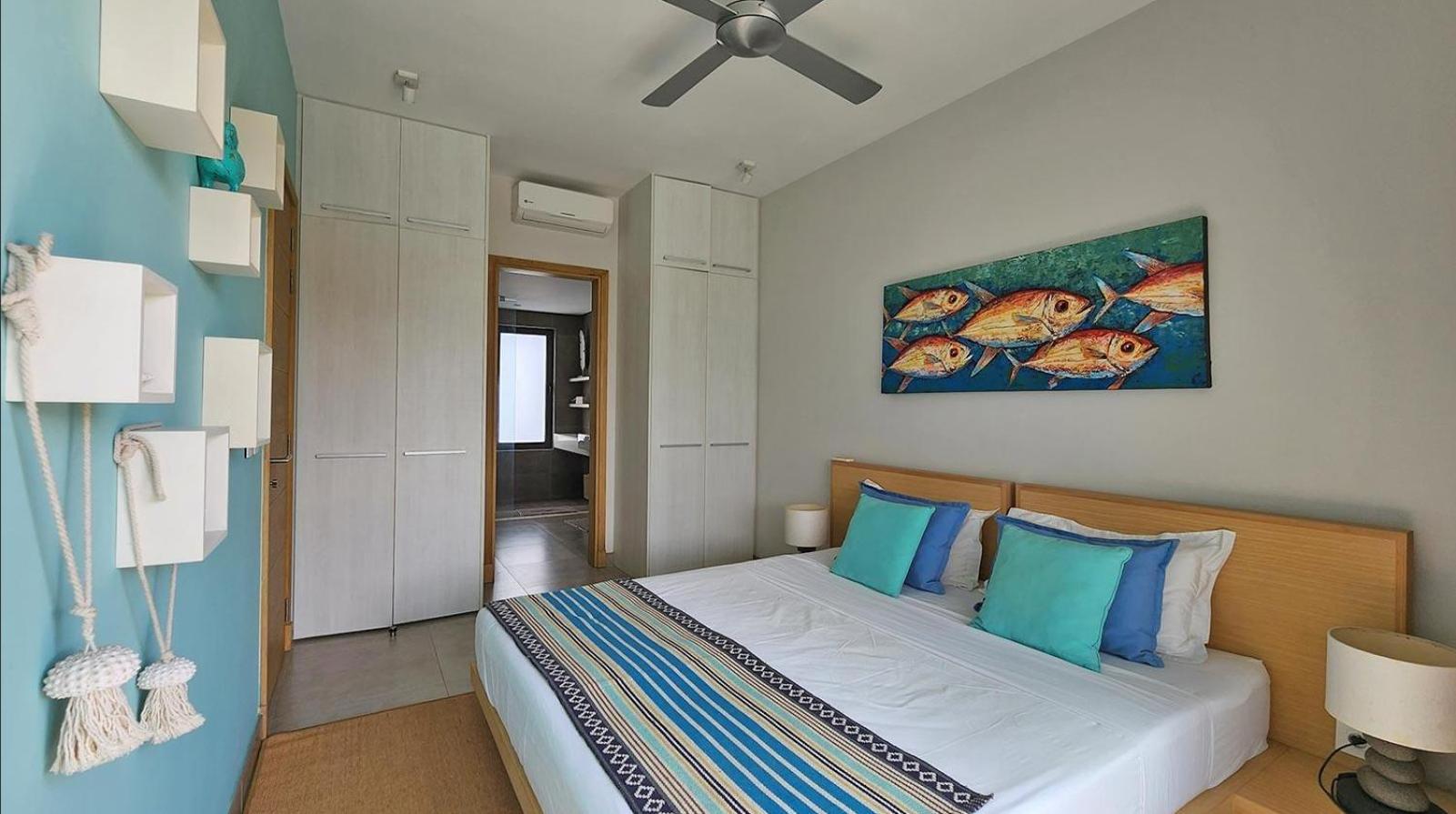 Appartement Le Dauphin Du Lagon Bleu - Plages De Mont Choisy Et De Trou Aux Biches Гран-Бе Екстер'єр фото