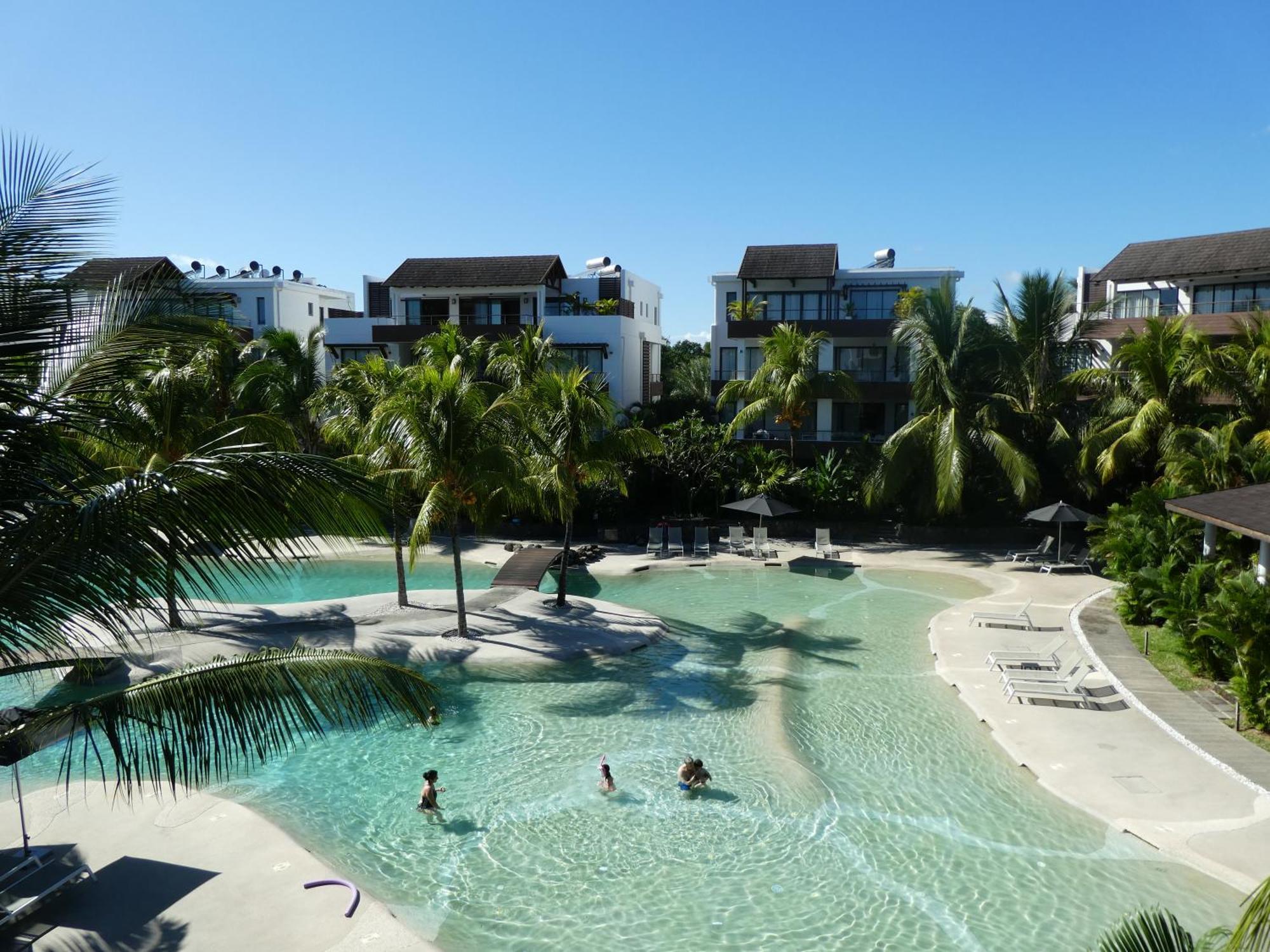 Appartement Le Dauphin Du Lagon Bleu - Plages De Mont Choisy Et De Trou Aux Biches Гран-Бе Екстер'єр фото
