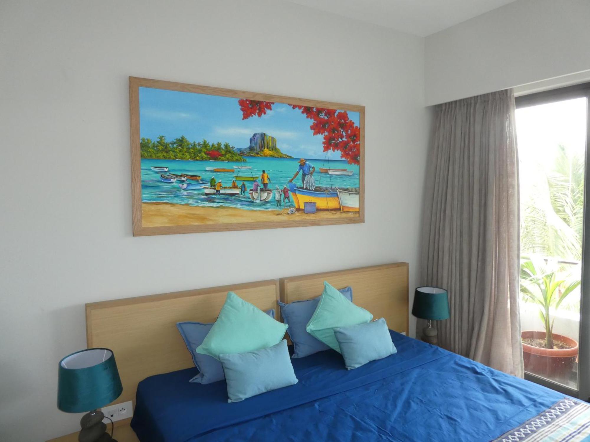 Appartement Le Dauphin Du Lagon Bleu - Plages De Mont Choisy Et De Trou Aux Biches Гран-Бе Екстер'єр фото